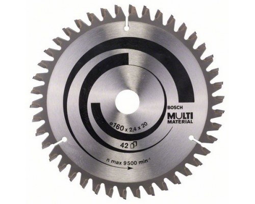 Bosch  160x20x2,4mm 42z. Multi Material (2.608.640.503)