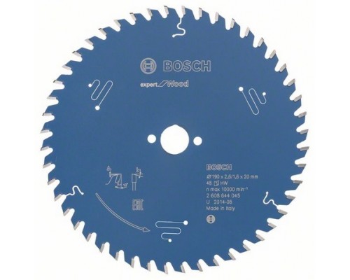 Bosch  Expert for Wood 190 x 20mm 48z (2608644045)