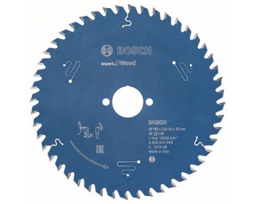 Bosch Expert for Wood 190 x 30mm 48z (2608644049)