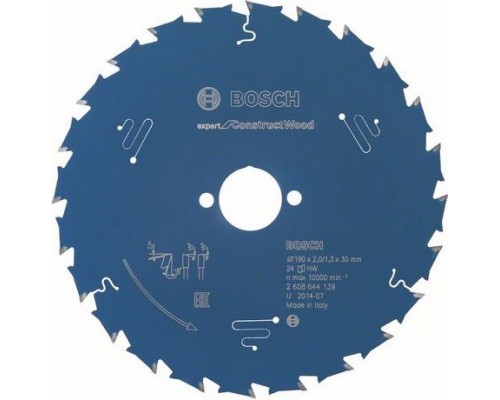 Bosch  Expert for Construct Wood 190 x 30mm 24z (2608644139)