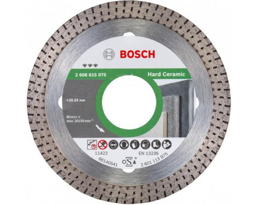 Bosch  Best for Hard Ceramic 125 x 22,23mm (2608615077)