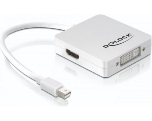 Delock DisplayPort mini - HDMI - DVI-D 0.15m (61768)