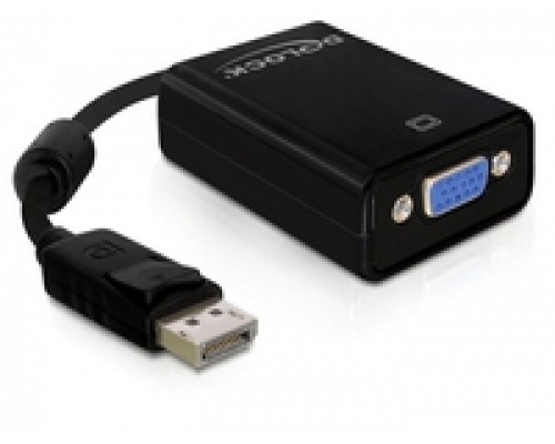 Delock DisplayPort - D-Sub (VGA) 0.1m (61848)