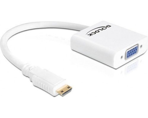 Delock HDMI Mini - D-Sub (VGA) 0.2m (65348)