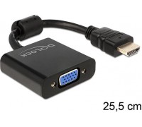 Delock HDMI - D-Sub (VGA) 0.2m  (65512)