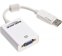 Delock DisplayPort - D-Sub (VGA) 0.1m (61766)