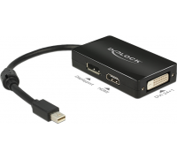 Delock DisplayPort mini - HDMI - DisplayPort - DVI-D 0.15m (62623)