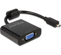 Delock HDMI Micro - D-Sub (VGA) 0.15m (65513)