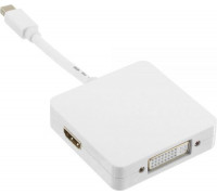 InLine DisplayPort mini - HDMI - DisplayPort - DVI-D 0.15m  (17195I)