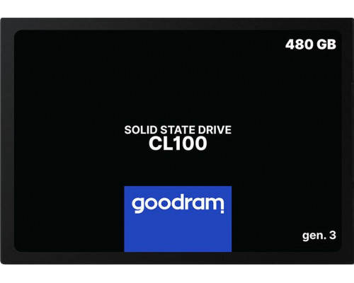 SSD GoodRam CL100 Gen3 480GB 2.5" SATA III (SSDPR-CL100-480-G3)