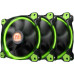  Thermaltake Wentylator Riing 12 LED, 120mm, green (CL-F055-PL12GR-A) 