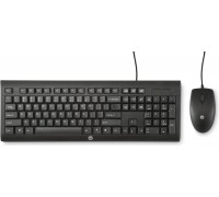 Keyboard + mouse HP C2500 Wired USB Black DE (H3C53AA)