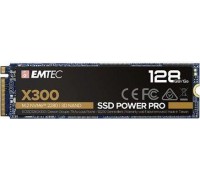 SSD Emtec X300 Power Pro 128GB M.2 2280 PCI-E x4 Gen3 NVMe (ECSSD128GX300)