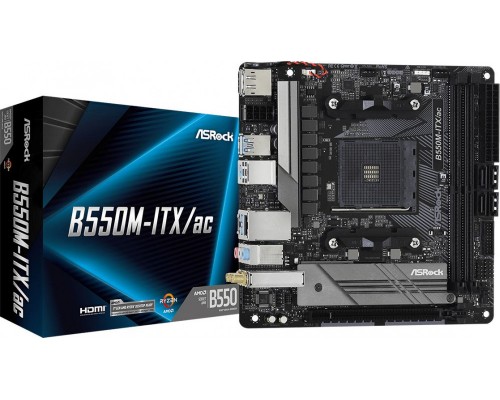 AMD B550 ASRock B550M-ITX/AC