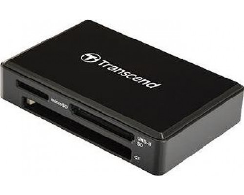 Transcend RDF9K2, card reader (black)
