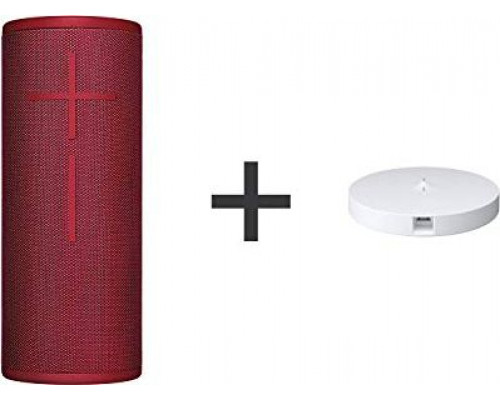 Logitech UE BOOM 3 SPK POWER UP RED / CHARG DOCK WL BT SUNSET RE EMEA IN speaker