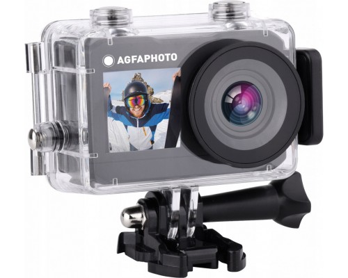 AgfaPhoto Sports Camera 2.7k 16MP Wifi 2x Lcd Accessories