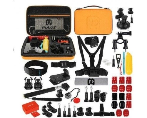 PULUZ Set of 53 Puluz accessories for PKT26 sports cameras - universal