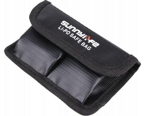 SunnyLife Carrying Case Pouch Cover 2x Battery For Dji Osmo Action Fireproof
