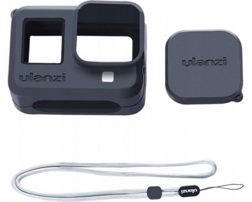 Ulanzi Set 3in1 Case Cover Case For Gopro Hero 8 Black + Strap + Cap