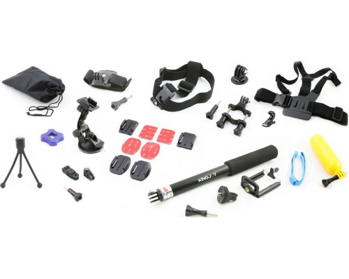 Xrec Set / Accessories For Gopro / Sjcam / xiaomi / Dji Osmo Action + Monopod With Lock