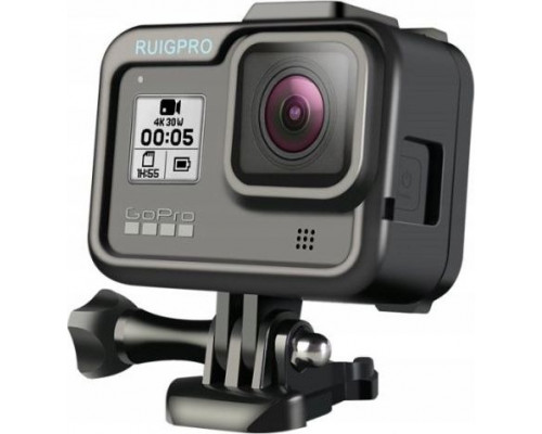 Ruigpro Housing Frame Mount Iso Shoe For Gopro Hero 8 Black