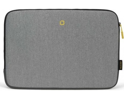 Dicota Skin FLOW 13-14.1 gray / yellow case