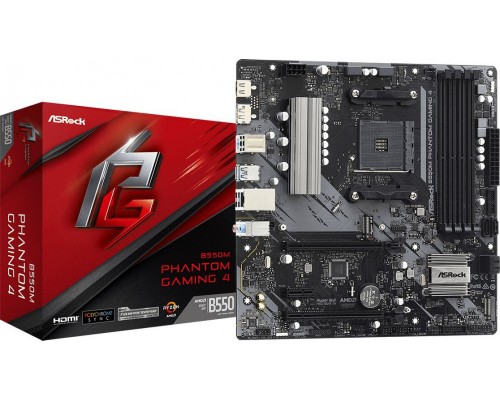 AMD B550 ASRock B550M PHANTOM GAMING 4
