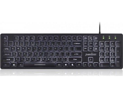 Perixx Periboard-317 Keyboard Wired Black US (11566)