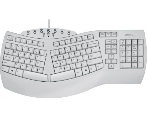 Perixx PERIBOARD-512 Keyboard Wired White US (11528)