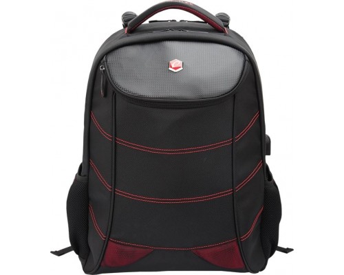 BESTLIFE backpack 17 "NOTEBOOK SNAKE EYE GAMING USB RED BB-3332R