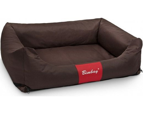 BIMBAY Sofa impregnated lux no.3 brown 100x80cm