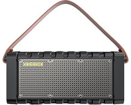 AWEI Bluetooth 5.0 speaker Y668 20W with black / black power bank