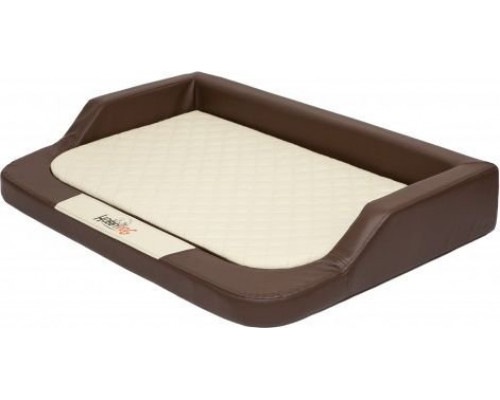HOBBYDOG Medico Lux bed - Brown with a beige XXL