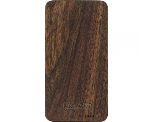 InLine Woodplate 5000mAh Brown