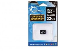 G.Skill MicroSDHC 32 GB Class 10 Card (FF-TSDG32GN-C10)
