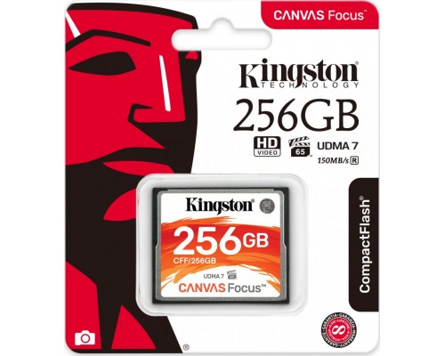 Kingston CompactFlash Canvas Focus Compact Flash 256 GB (CFF / 256GB)