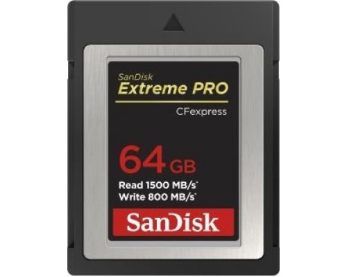 SanDisk Extreme Pro CFexpress 64GB Card (SDCFE-064G-GN4NN)