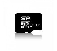 Silicon Power MicroSDHC 8 GB Class 10 Card (SP008GBSTH010V10)