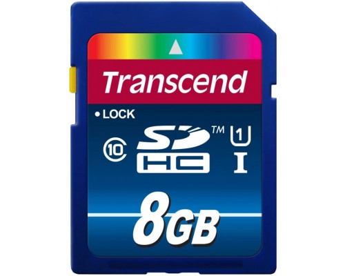 Transcend 300x SDHC 8 GB Class 10 UHS-I / U1 card (TS8GSDU1)