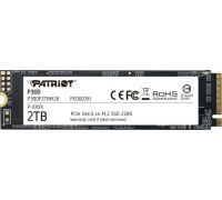 SSD Patriot P300 2TB M.2 2280 PCI-E x4 Gen3 NVMe (P300P2TBM28)