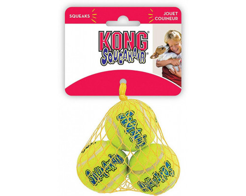 Suņu rotaļlieta KONG AirDog tennis balls Medium 3 pcs. 6cm