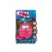 Suņu rotaļlieta EBI Coockoo Toy Bumpies + Rope Pink Strawberry M 7-16kg 8.5x6.8x5.8cm