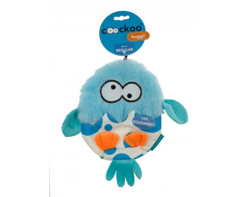Suņu rotaļlieta EBI Coockoo Huggl Toy Squeaky Blue 24x18cm