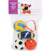 Suņu rotaļlieta Zolux Vinyl ball 6 cm set. 5 pcs