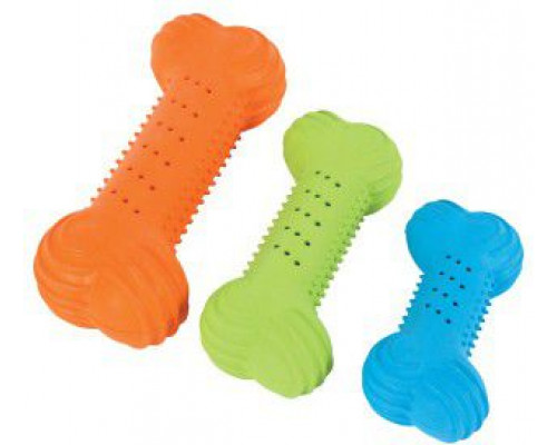 Suņu rotaļlieta Zolux Rubber crunchy bone 10 cm, different colors