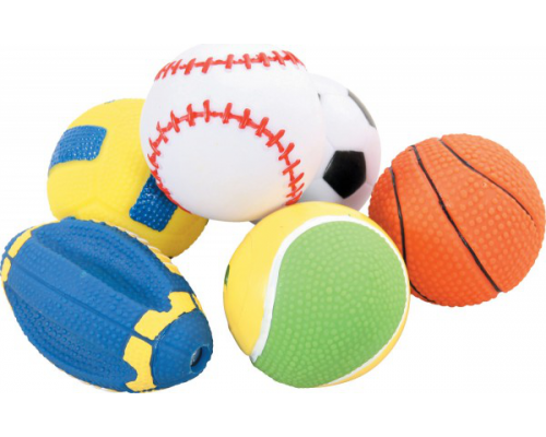 Suņu rotaļlieta Zolux Vinyl ball 6 cm set. 5 pcs