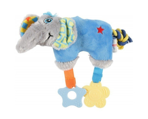 Suņu rotaļlieta Zolux Puppy - Blue elephant 27.5x8x20 cm