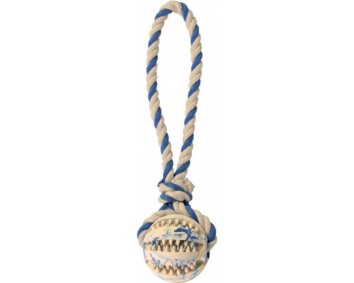 Suņu rotaļlieta Trixie DENTAFUN BALL WITH CORD 7cm