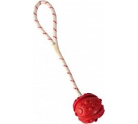 Suņu rotaļlieta Trixie BALL WITH CORD 11cm/20cm